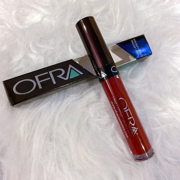 NIB OFRA x Kathleen Lights Havana Nights Red Liquid Lipstick Original Formula - Picture 8 of 11